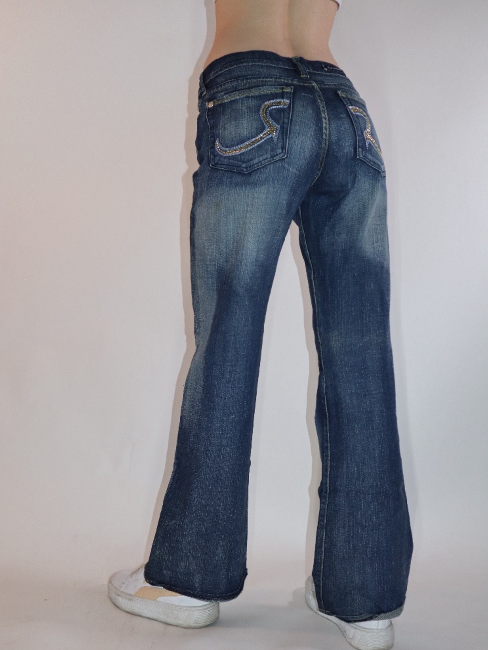Rock & Republic Rhinestone Y2K jeans